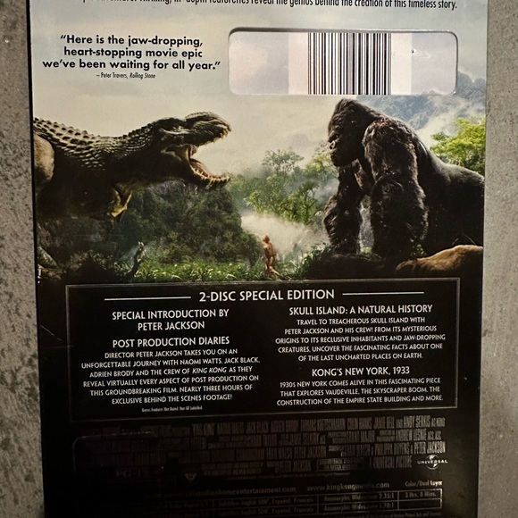 King Kong (DVD, 2 Disc Set, Special Edition, Peter Jackson) - Picture 2 of 2